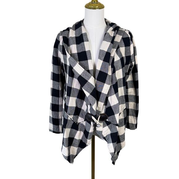 Akira Chicago Hooded Long Sleeve Open Sweater US Women's S - Picture 1 of 8